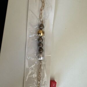 Miss Sixty Gold and Silver Chain Bracelet